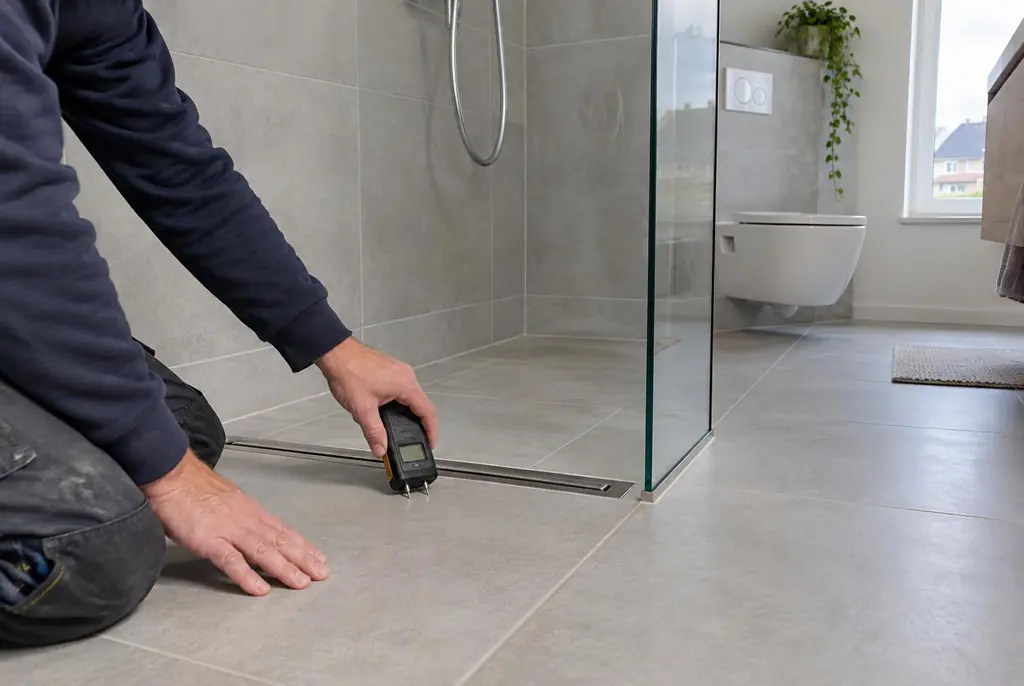 Lekdetectie Leidschendam – badkamer in een nieuwbouwwoning