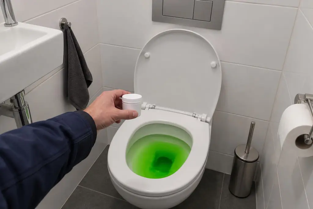 Lekdetectie Leidschendam – kleurstoftest bij een lekkend toilet